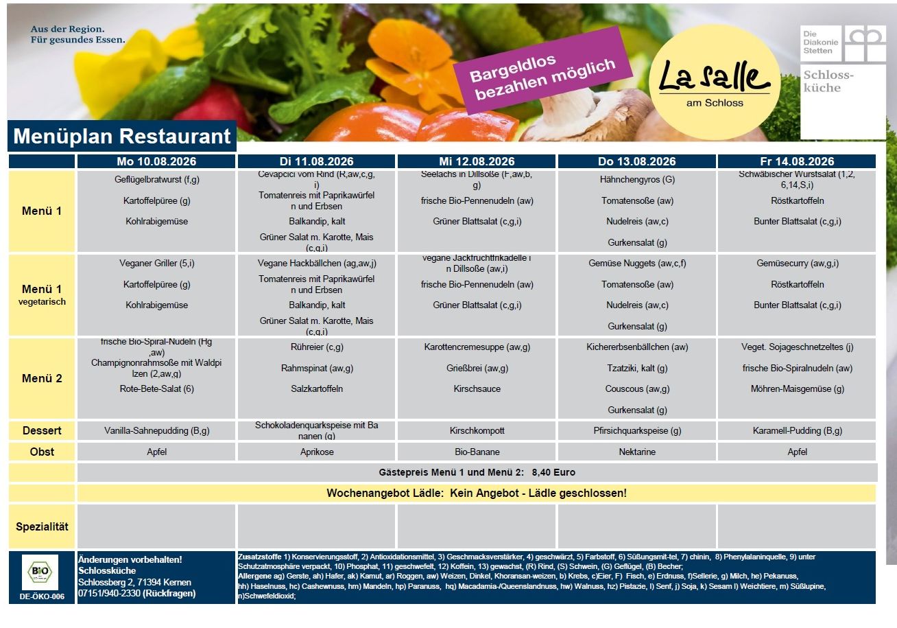 Zum Download - Menüplan KW 33